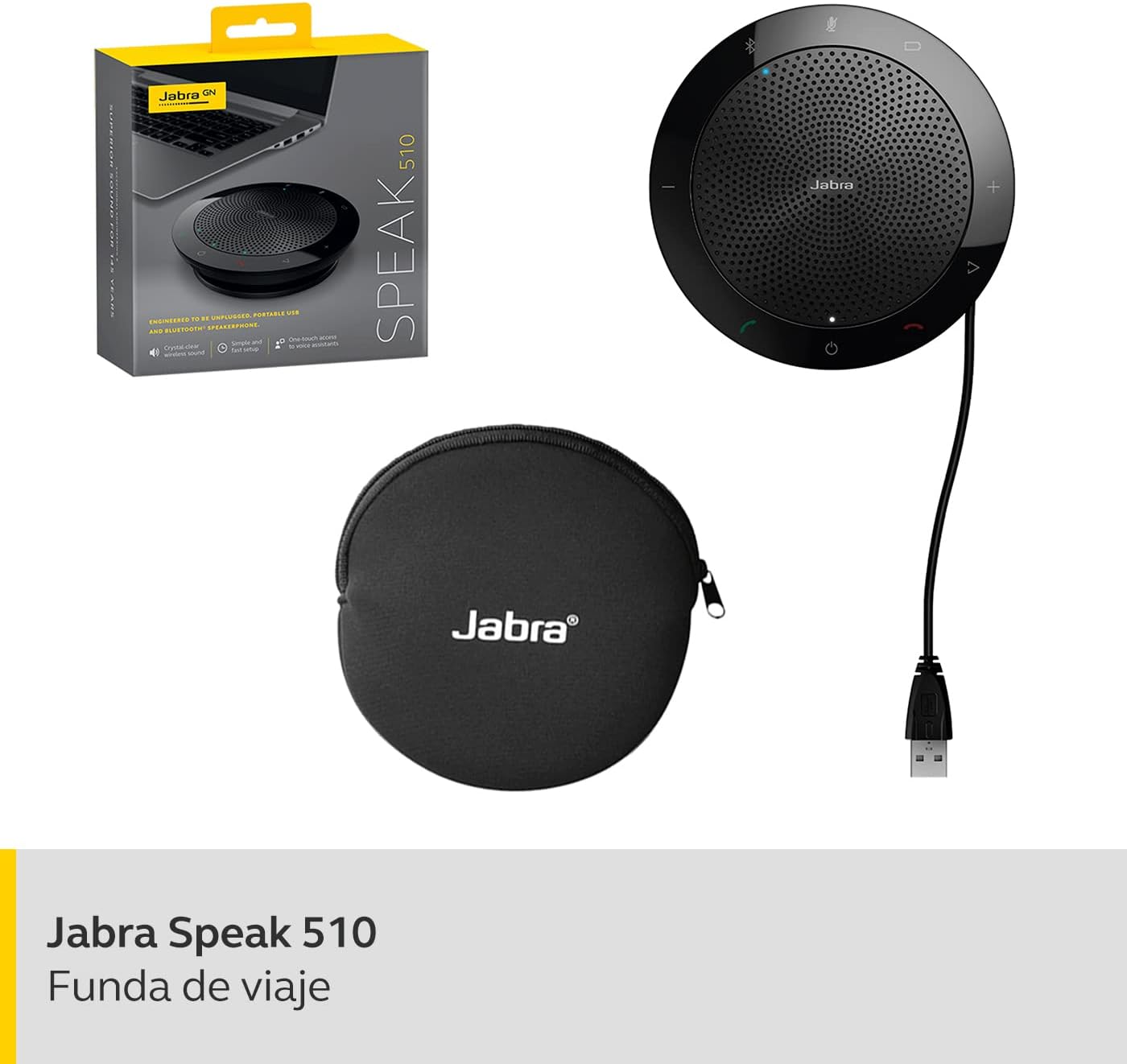 Jabra Speak 510 Speaker Altavoz de Conferencia Bluetooth